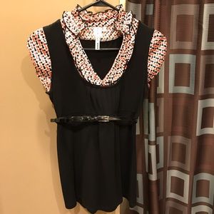 Generic brand shirt with belt